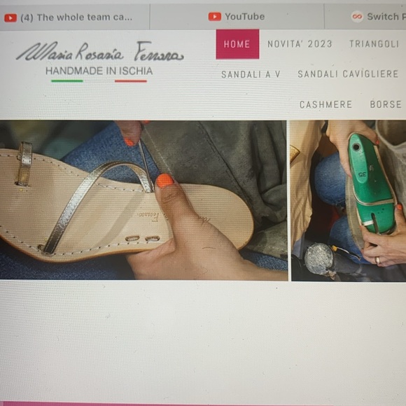 Mariarosaria Ferrara handmade in Italy sandals Swarovski crystal cats - Picture 11 of 11